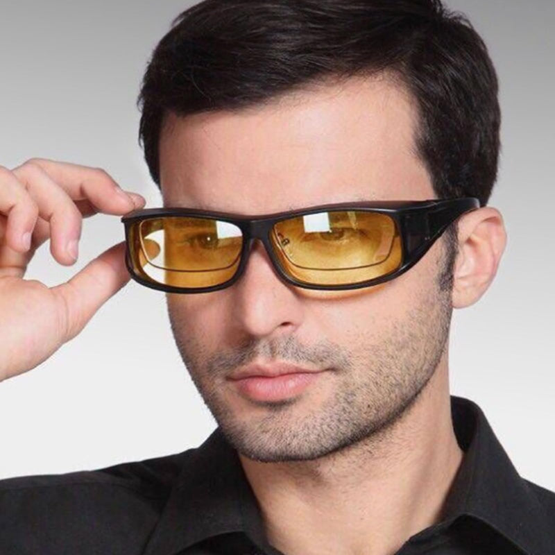 Macular Degeneration Glasses for Men/Women,Glasses for Macular Degeneration Aids, Glaucoma, Cataracts and Retinitis Pigmentosa for Outdoor and Indoor Yellow Lenses