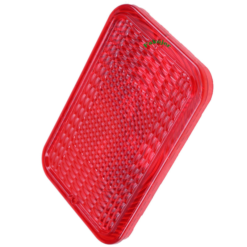 1X LVU18747 Red Warning Lens Compatible with John Deere 1023E 1025R 1026R 2025R 2032R 2038R 3025E 3032E 3038E 4044M 4710 5090E 5125ML (1X LVU18747) 1X LVU18747