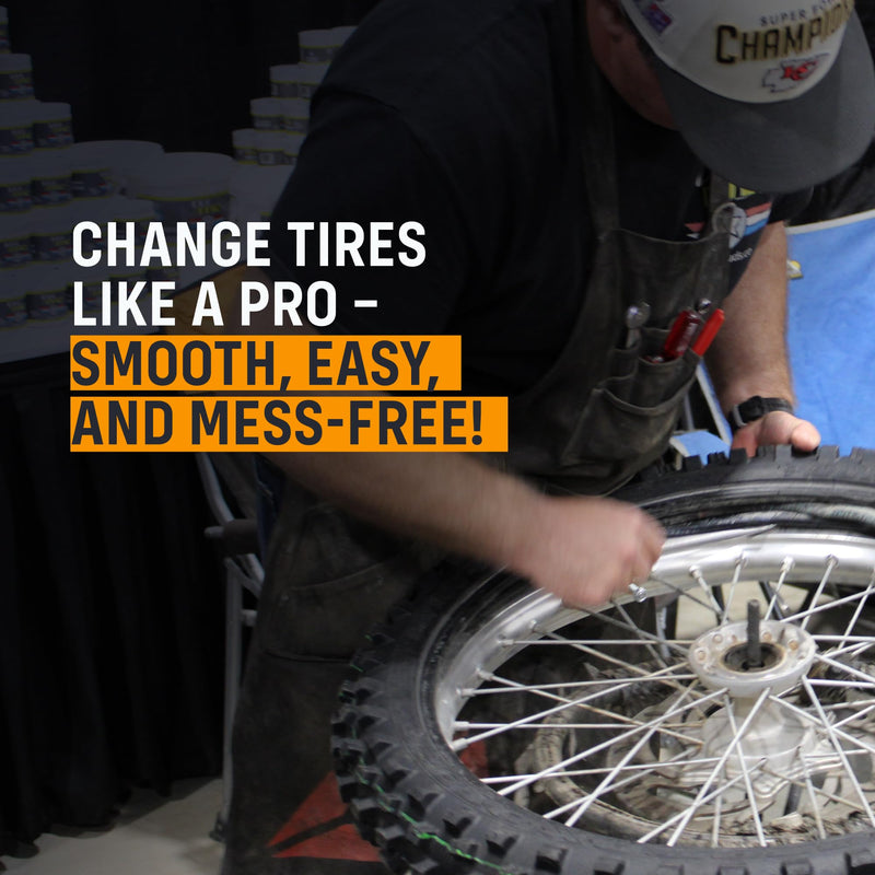 Pro Bud's Tire Changing Paste - Peerless Lubrication Tire Mounting Paste for Quick Changes and a Secure Fit - Slip-Resistant for Mounting Tires - 4 oz. Standard