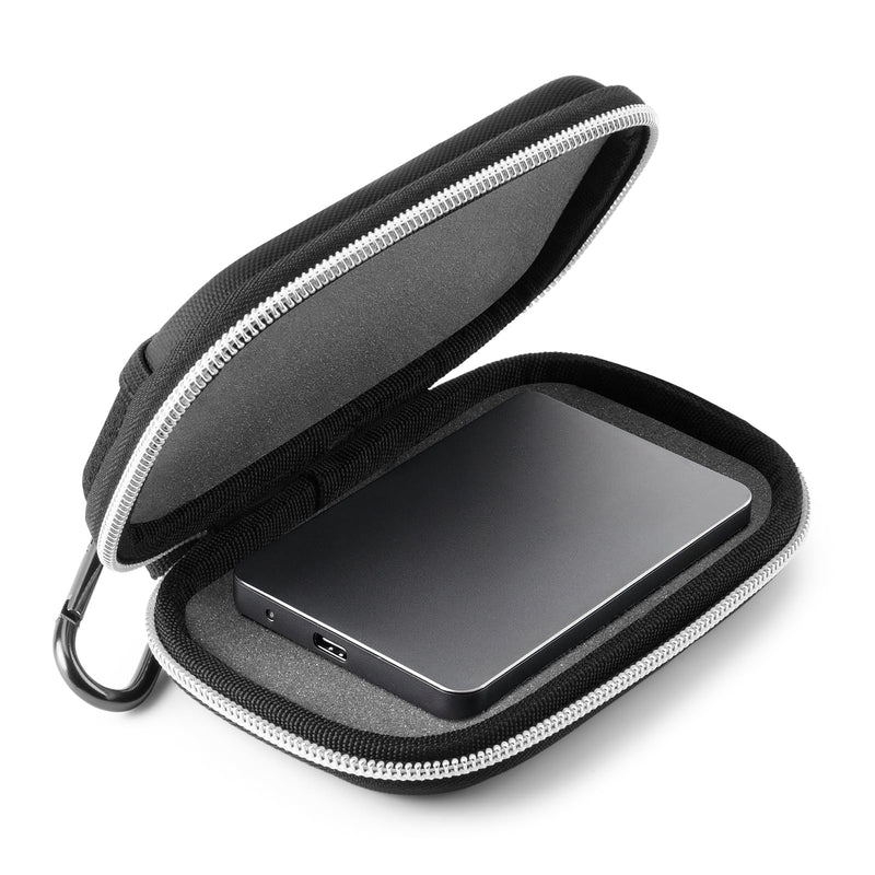 Hard EVA Case for SanDisk Extreme Pro Samsung T9 T7 | Shockproof Travel Storage Bag, Compatible with T7 Shield Portable SSD, for External Solid State Drive, Case Only