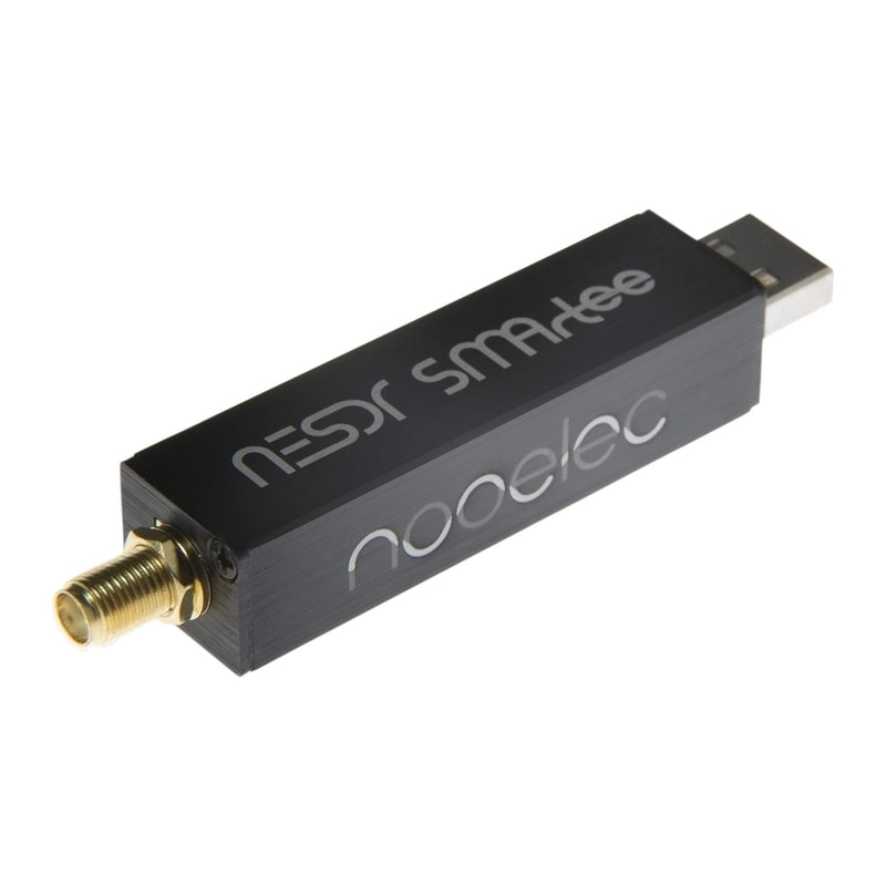 NESDR SMArTee v2 SDR - Premium RTL-SDR w/Integrated Bias Tee, Aluminum Enclosure, 0.5PPM TCXO, SMA Input. RTL2832U & R820T2-Based Software Defined Radio