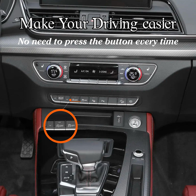 Auto Start Stop Eliminator for Audi Q5L/A4/S4/Q5/A4L/A5/S5 | Plug and Play,Automatic Memory Cancel Stop&Start Engine System Device,Error-Free Bypass Cable