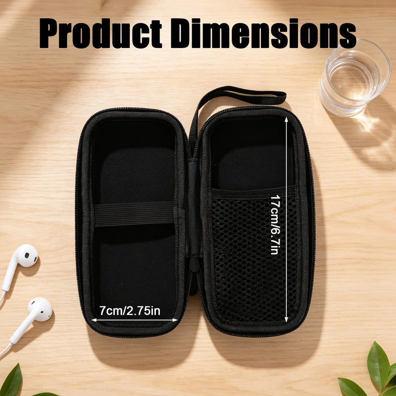 26,250mAh 300W Protective Hard Case for Anker Prime Power Bank (Black) | Shockproof, Water-Resistant, Portable Travel Bag with Strap & Zipper