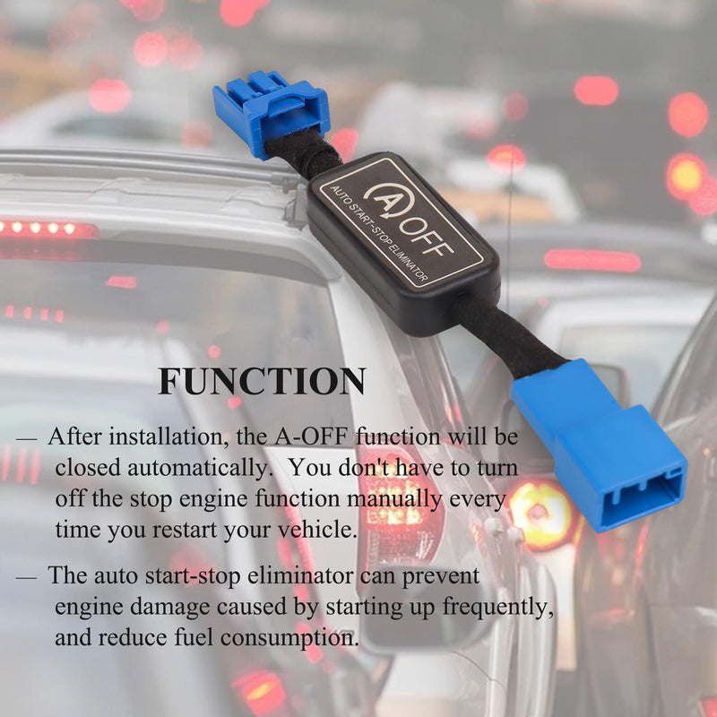 Auto Start Stop Eliminator Compatible for Toyota RAV4 Accessories 2020 2021 2022 2023 2024 2025, Car Autostop Engine System Delete/Disable/Canceller Device Harness