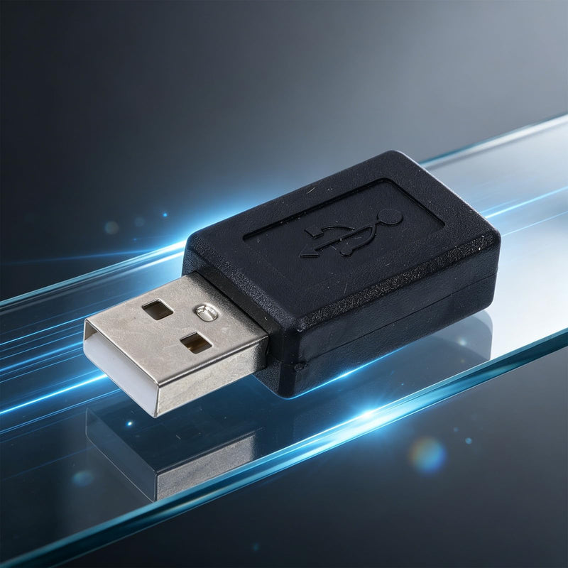 3 Pcs Micro USB to USB Adapter USB-2.0 A Male to USB-Micro Female Adapter Converter Micro USB-Extension Cable for Smartphones Laptop