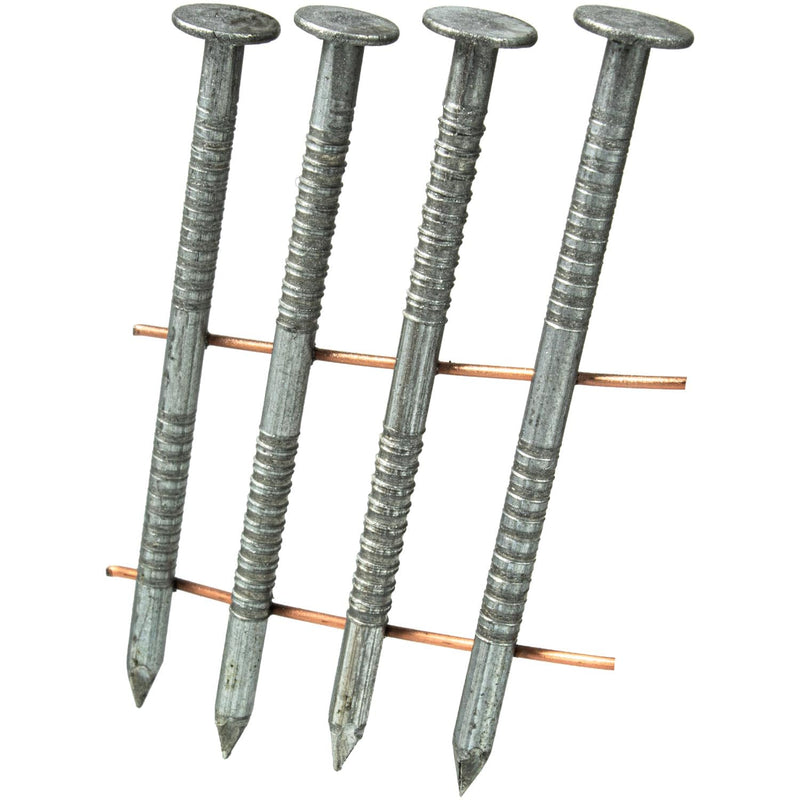 1-3/4" x .092 15° Wire Weld Collated Ring Shank Nails - Galvanized - Hot Galvanized - For Siding, Fencing, Roofing, and General Construction - ~600 Nails 1-3/4 x .092 500 Count