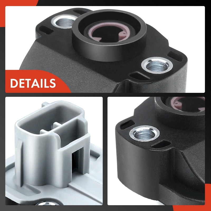 A-Premium TPS Throttle Position Sensor Compatible with Dodge, Jeep, Chrysler & Mitsubishi - Dakota, Durango, Ram 1500 2500 3500, Commander, Grand Cherokee, Aspen & More - Replace# 5017479AA, 5014479AA