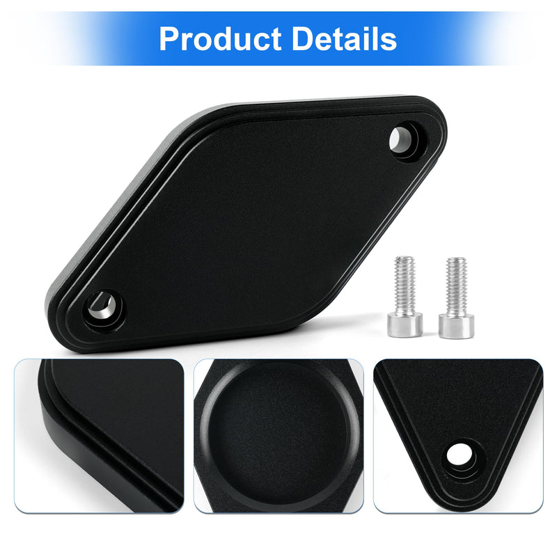 Intake Resonator Cover Plate for Chevy/GMC 2011-2016 Duramax 6.6L LML Diesel - Black