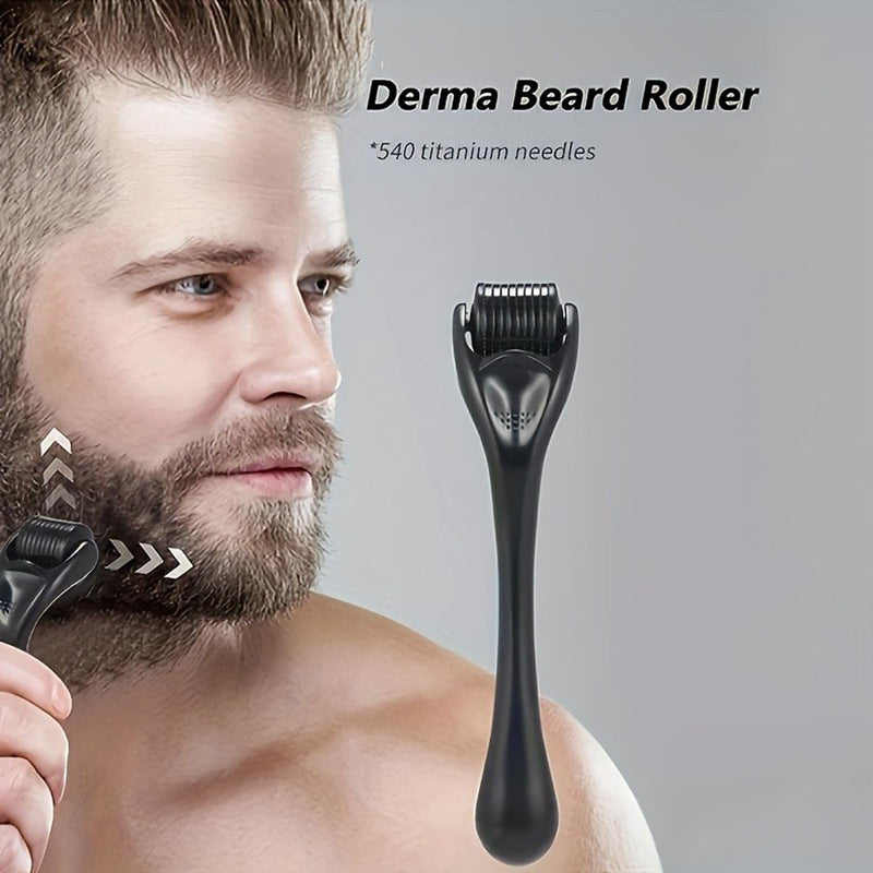 Micro Needling Roller, Dermaroller for Hair Growth, Microneedle Roller for Face 0.5mm Needle, Microneedling Roller for Face Scalp Men and Women Use 1PCS