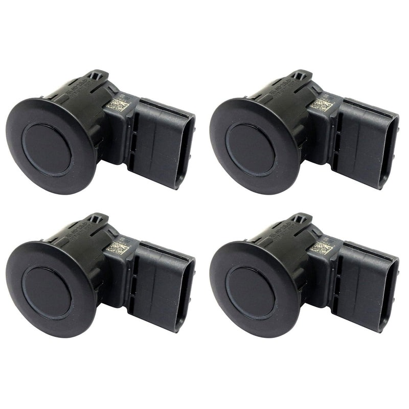 XQSMWF 39680TZ5A01 4Pcs Bumper Parking Sensor and Retainer Fit for Acura MDX RLX 2014-2016 TLX 2015-2016 3.5L, Replace 39681TZ5A0 39680-TZ5-A01 Parking Aid Sensor Black