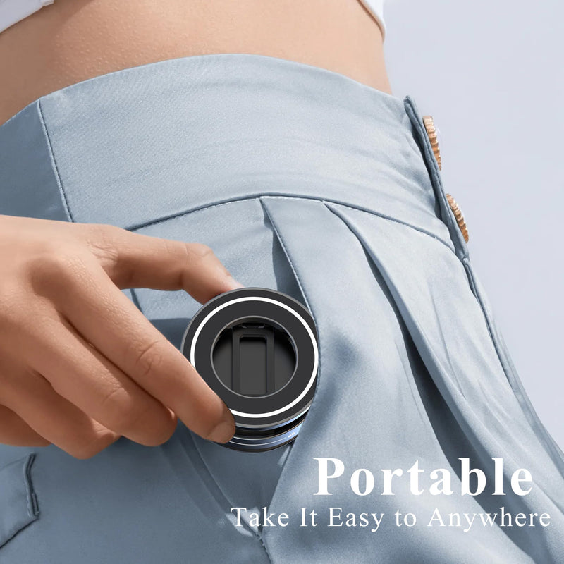 Vacuum Magnetic Phone Holder for Car,Vacuum Suction Phone Mount,Magsafe Car Mount for iPhone, Full Metal Body,Folding Holder for iPhone and Android