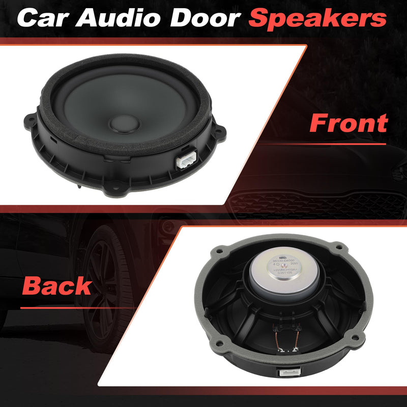 Motoforti 96330-D4000 Front Door Speaker Assembly for Kia Optima 2016-2020 7.9inch Midbass Car Audio Loudspeaker Left or Right Side Front Door Radio Coaxial Speakers 96330D4000