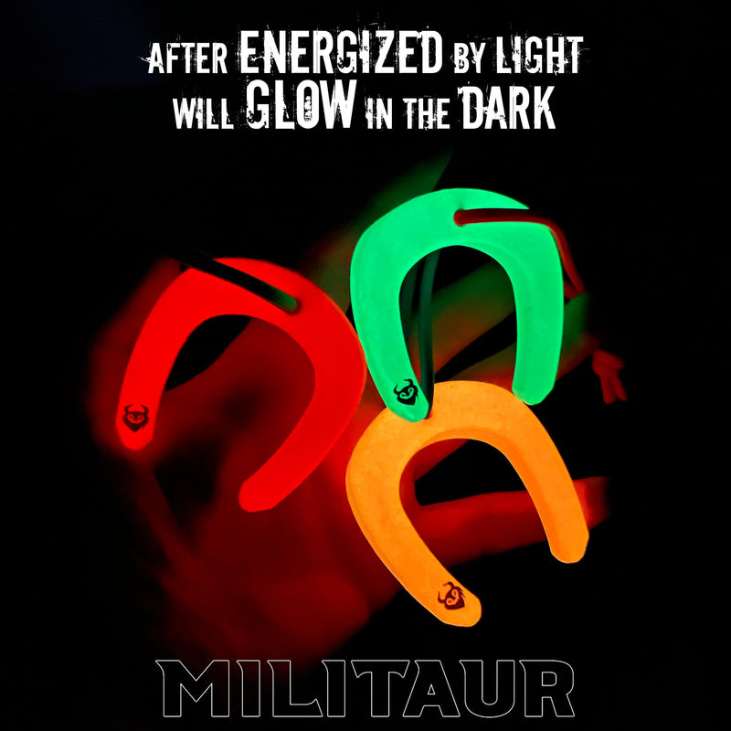MILITAUR First Responder Door Stop (3 Pack) – Neon, Glow-in-the-Dark