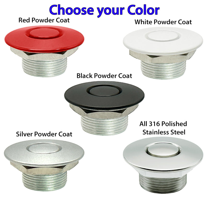 Polished Stainless 1.00""& 2"" Stud Pro Series USA Made Polished Stainless 1.00" & 2" Stud