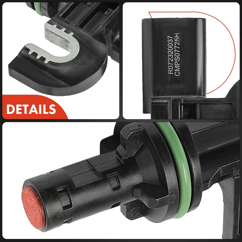 A-Premium Engine Camshaft Position Sensor Compatible with Chrysler Pacifica 2008 Town & Country & Dodge Grand Caravan 2008-2010 & Jeep Wrangler 2008-2011, Replace# 05149078AD, 05149078AC