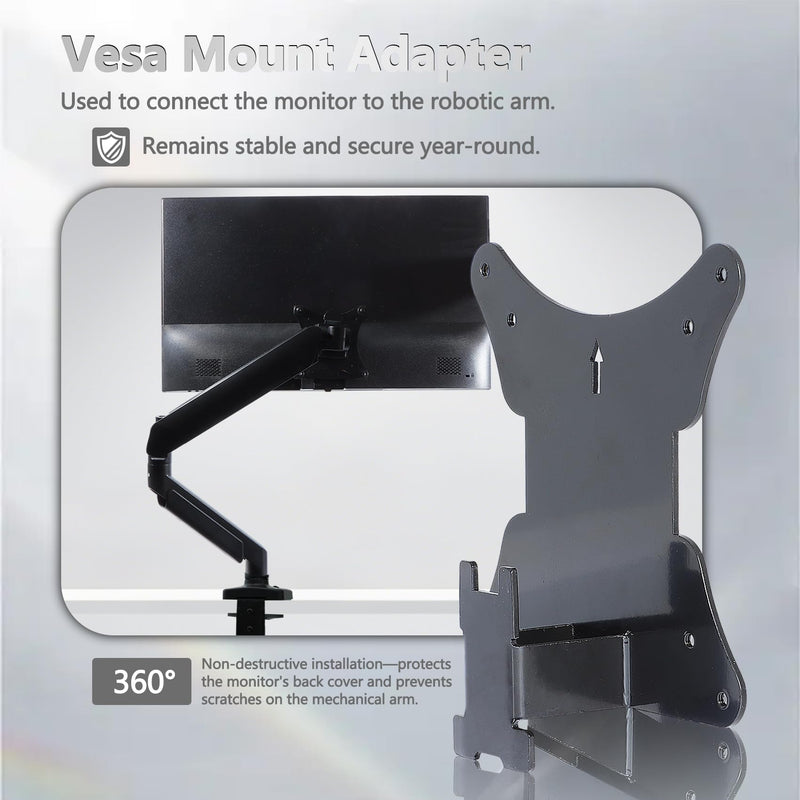 SB242Y VESA Adapter Compatible with Acer SA2,SB2 and SH2 Series Monitor | (Fits SA242y , SB242Y E bi , SB272 E bi , SH242y) - 75x75 to 100x100 Wall Mount Bracket