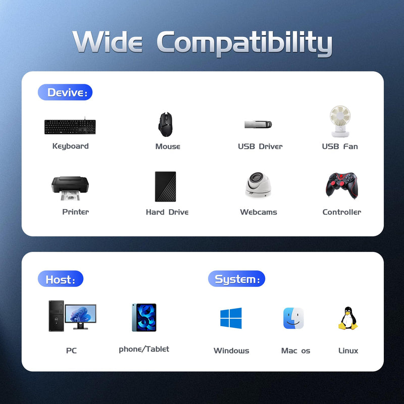 USB C Hub Ethernet, 10-in-1 USB Docking Station 10Gbps with 4K@60Hz HDMI, USB C and 2 USB A 3.2 Data, LAN, 2 USB A 2.0, PD 100W, SD/TF Ports, Powered USB Hub for Laptop, PC, iPhone 16/15, Mac Silver