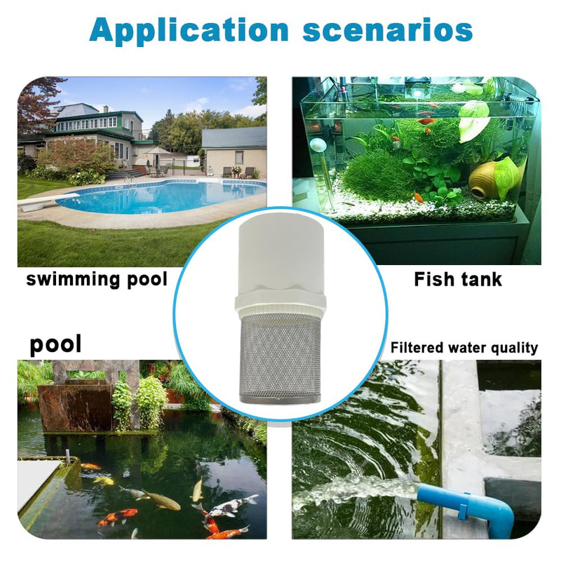 3 inch Stainless Steel Filter DN80/3" Suction Strainers Used to Remove Debris and Reduce Solid Entry（1pcs） 3"DN80