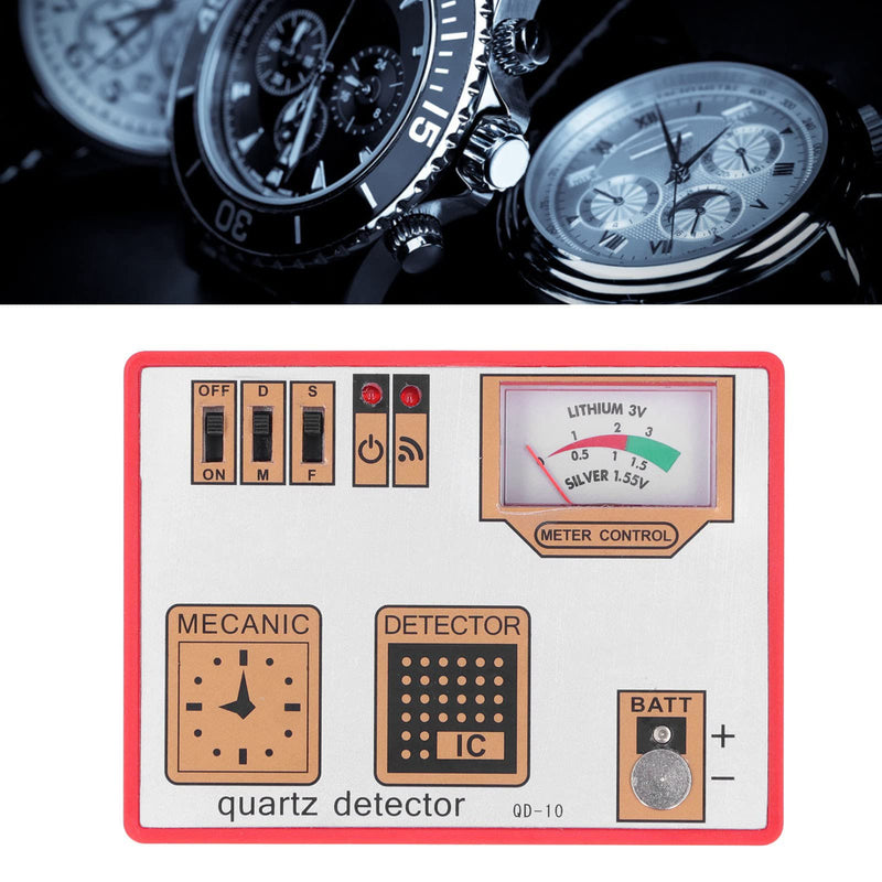 Quartz Tester, Timegrapher Watch Battery Demagnetizer Tester, Demagnetization Measure Machine Repairing Tool