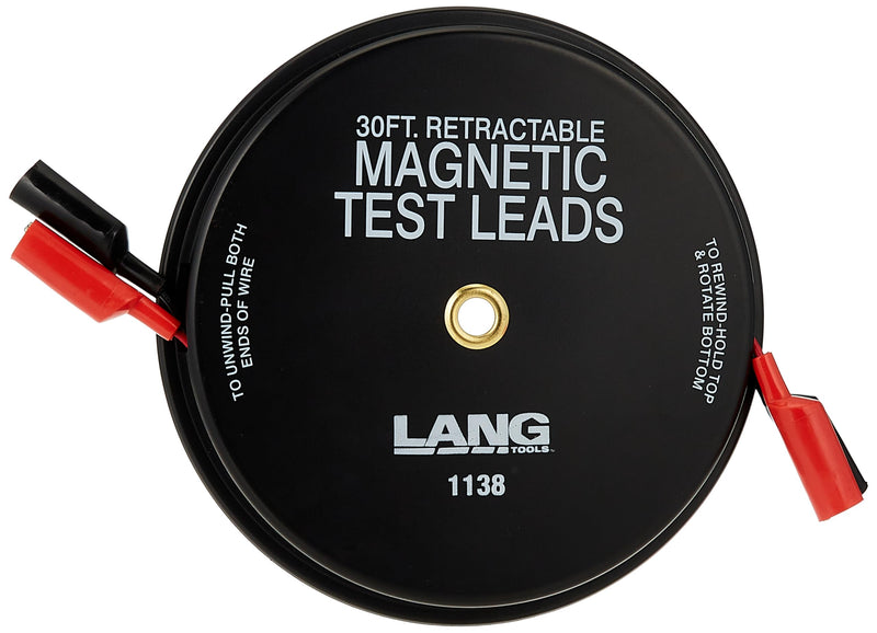 Kastar A and E Hand Tools 1138 Magnetic Retractable Test Lead, One Size, Black