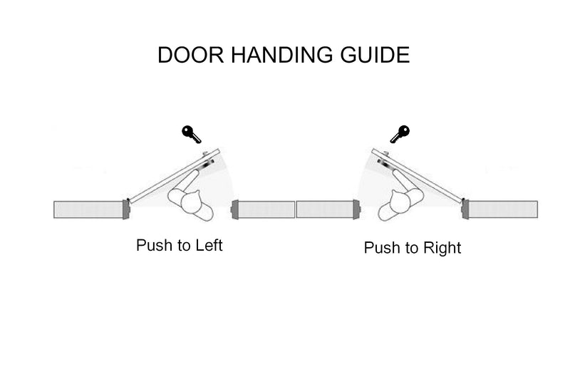 McAvory Adams Rite Style Push Paddle Handle for Adams Rite Storefront Doors, Exit Push Padle Door Handle, Easy Exit, Large 6"x4.5" Durable Handle (Right Hand, Aluminum Silver) Right Hand