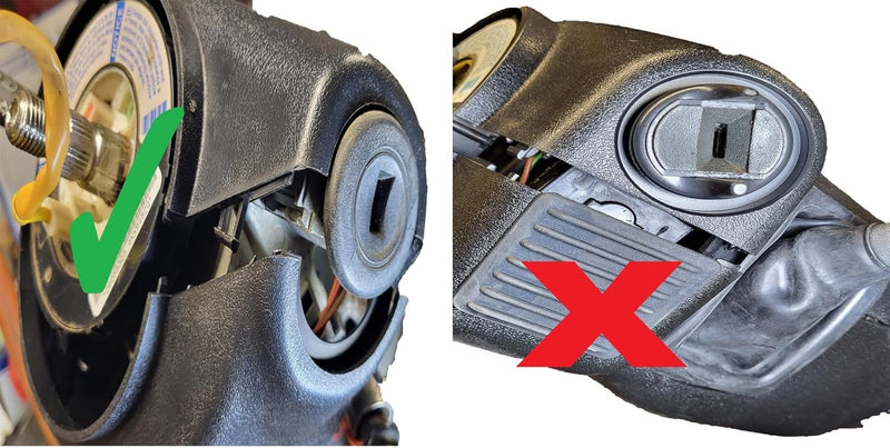 Upper & Lower Steering Column Cover Shroud + Shifter Boot fit For 1998-2002 Automatic Transmission Silverado Tahoe Suburban Avalanche GMC Sierra Yukon Replace 26078127 26072993 47106