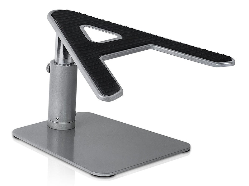 Mount-It! Adjustable Height Laptop Stand for MacBook | Ergonomic Laptop Stand Riser | Tilted Laptop Lift for MacBook Air, MacBook Pro and 11-15 inch Laptops