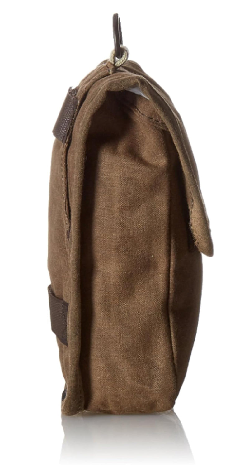 Domke F-901 Compact Camera and Accessory Pouch | RuggedWear Canvas, Brown
