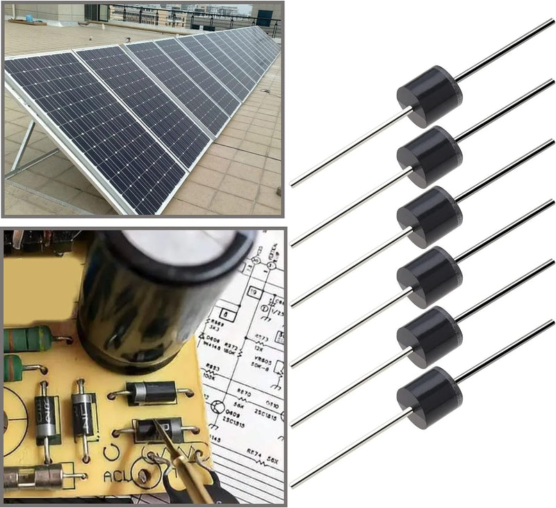  [AUSTRALIA] - Blocking diode 12V, diode 10A, rectifier, 10A10 diode diode 12 50 pieces 10A10 1000V 10A high voltage rectifier diode rectifier diodes