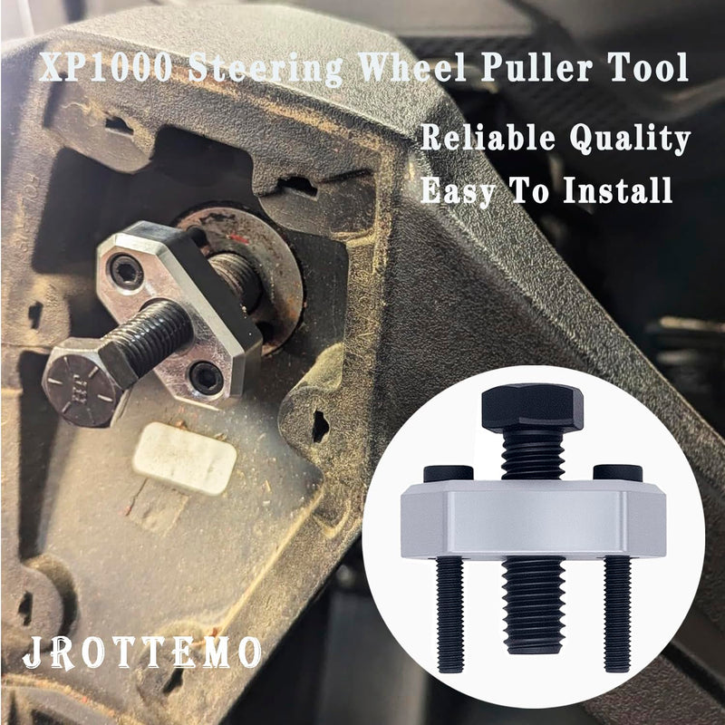 XP1000 Steering Wheel Puller Tool Compatible with Polaris RZR XP/XP4 1000 2014-2025/RZR 900 Trail 2015-2020/RZR & More Models