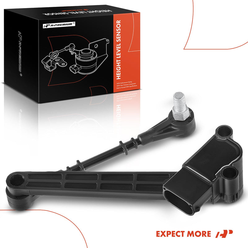 A-Premium Ride Height Level Sensor Compatible with Land Rover L322 Series Range Rover, 2010 2011 2012, V8 5.0L, Rear Left or Right, Replace# LR023653, AH425A955AD