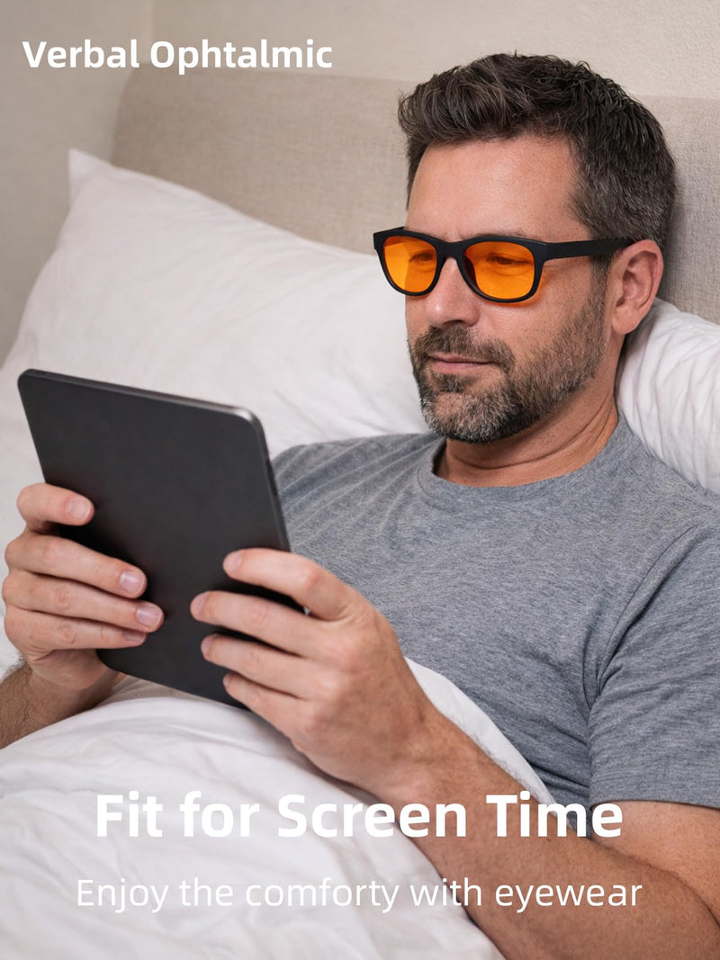 FL-41 and FL-60 Light Sensitivity Migraine Bluelight Glasses Man | Photophobia Eyestrain Glasses, Blue Light Blocking Glasses, Fluorescent Light Glasses, UV Protection, Computer LED Glare Pink/Brown