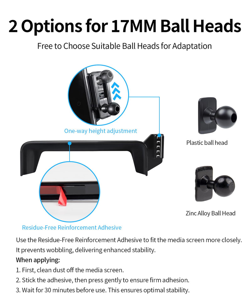 15W Wireless Charger Car Phone Holder for Mercedes-Benz S-Class 2021-2026 | 12.3" Screen Magsafe Accessories Fast Charging Magnetic Cell Phone Holder Clip Compatible with iPhone Android, 3D Fit Bracket