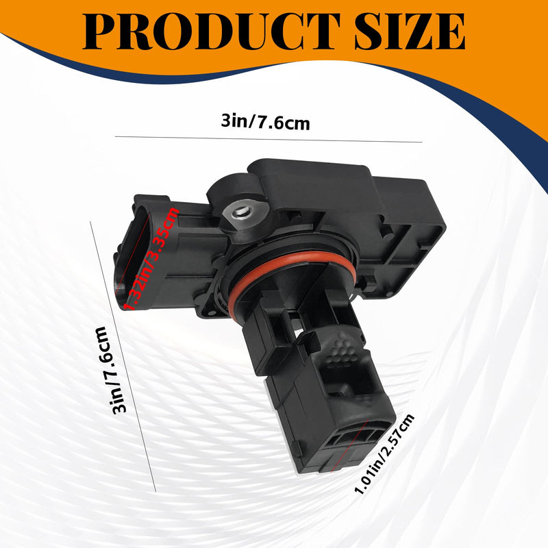 Mass Air Flow Sensor MAF Sensor 10393948 23256991 Compatible with Cadillac CTS Escalade Chevy Avalanche Silverado Suburban Tahoe GMC Sierra Yukon XL 1500 2500