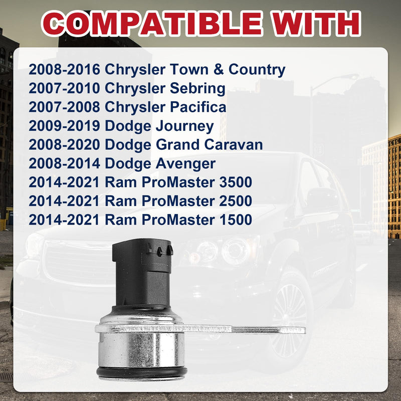 Transmission Pressure Sensor 926-442 62TE for Dodge Grand Caravan 08-20 Journey 09-19 Avenger 08-14 for Chrysler Town & Country 08-16 Sebring 07-10 for Ram ProMaster 1500 2500 3500 14-21 Transducer
