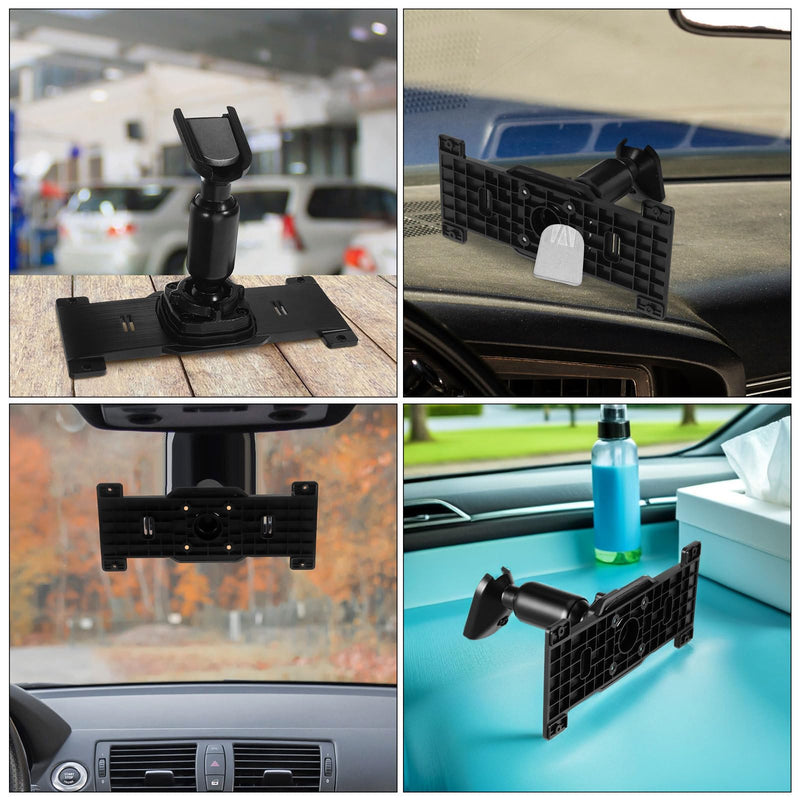 1 Set Dash Cam Mount Bracket Mirror Kit, Aluminum Alloy Back Plate, Universal Car Rearview Camera Support Interior Vehicle Recorder Accessories