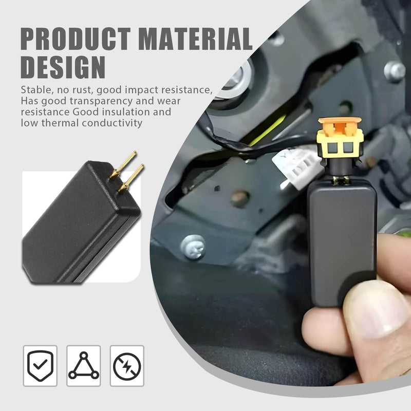 4PCS Car SRS Airbag Simulator Tester, Diagnostic Device Detection Airbag Simulator Testing Instrument, Fault Finding Maintenance and Repair Tool, Auto Airbag Inspection Tool for SUV Truck Pickup