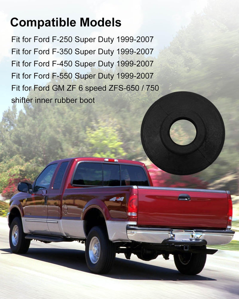 Shift Rubber Boot Fit for Ford GM F250 F350 F450 ZF 6 Speed Transmission S-650 Inner Shift Rubber Boot