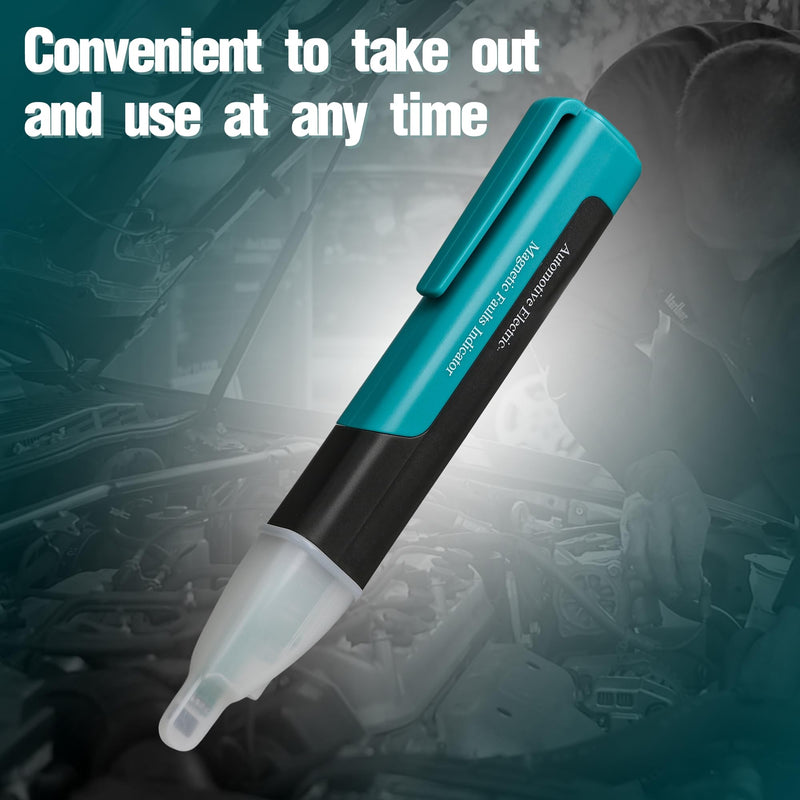  [AUSTRALIA] - Car Spark Tester, Automotive Electronic Faults Detector, Auto Ignition Coil Tester Tool MST-101 with LED Light Indicator Buzz