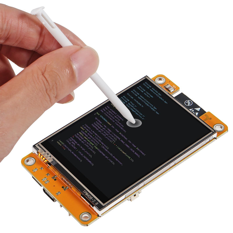 ESP32 Touchscreen 2.8inch TFT LCD Display ESP-WROOM-32 ILI9341 Resistive Touch Module ESP32-2432S028R Bluetooth WiFi Dual Core Development Board 240 * 320 for Arduino (2pcs) 2pcs