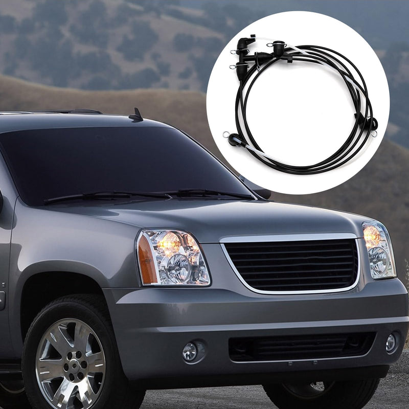 Air Suspension Compressor Line Repair Kit 949-006 88987900 Replacement for Chevy Tahoe Suburban 1500 2500 Replacement for Cadillac Escalade ESV Replacement for GMC Yukon Yukon XL 1500 2500