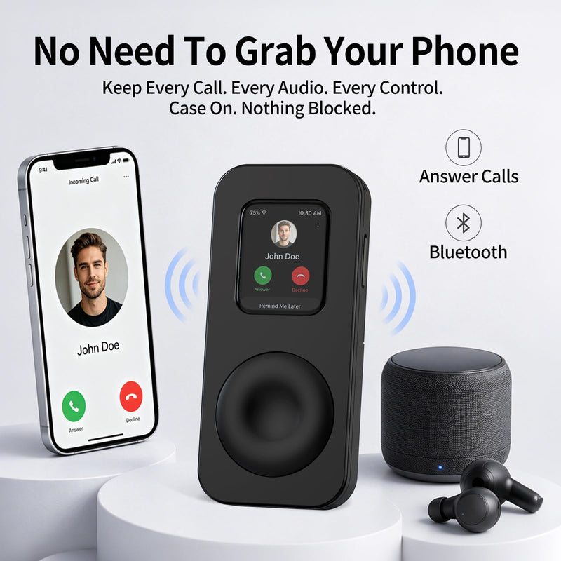 Glossy Zinc Alloy Case for Apple Watch 40mm Series SE3/SE2/SE/6/5/4, Classic iPod Retro Style Protective Cover with Click Wheel, Quick Detachable, Multi Vivid Colors Black For 40mm Series SE3/SE2/SE/6/5/4
