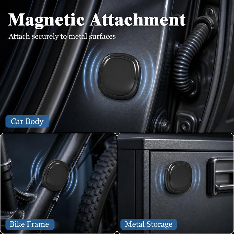 GPS Tracker for Vehicles, Mini Hidden Magnetic Car GPS Tracker, Global Coverage Real-Time Locator for Cars, Assets, Pets, Kids & Elderly, No Subscription, No Monthly Fee, No SIM Card Needed