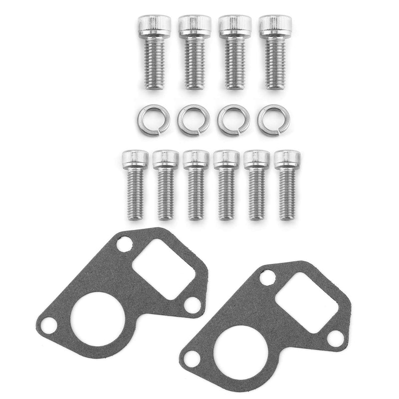 EVGATSAUTO Electric Adapter, Electric Adapter Plates Converts BBC Pump to LS Engine Replacement For LS Engines All Yearsc