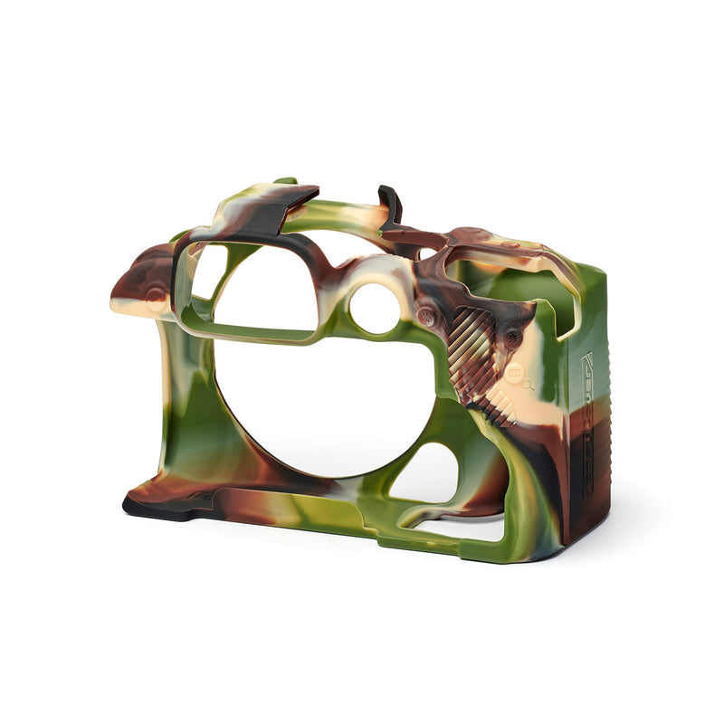 easyCover camera case Silicone Protective Cover for Canon R10 Camouflage