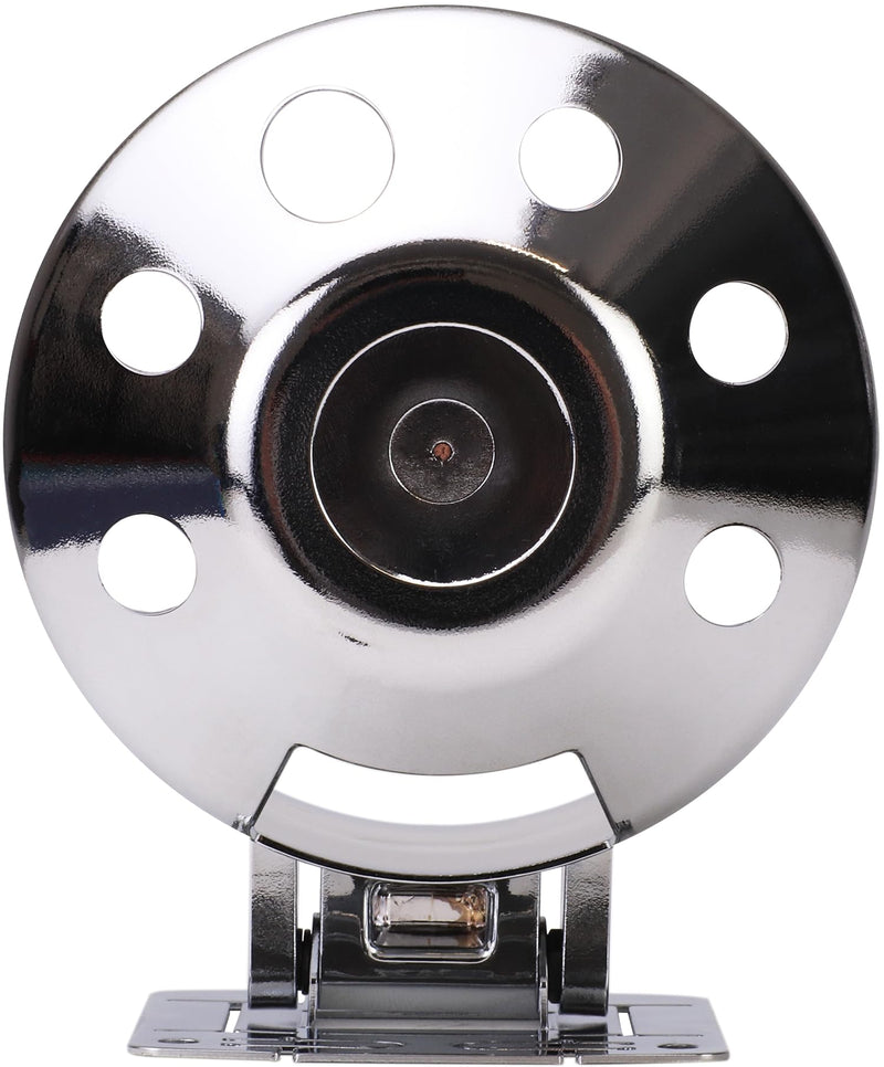 Universal 85mm 3-3/8" Chrome Single Gauge Dashboard Pod Mounting Cup & Stand for Automobile Boat