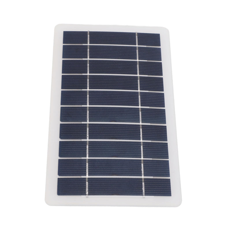 Generic 5WSolarPanelCharger, HighEfficiencyMonocrystallineSiliconUSBSolarPanelwithFastChargingforLaptopRadioMobilePhoneCampingHiking