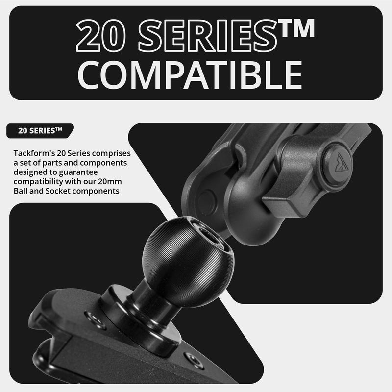Tackform Link Vent Phone Mount Compatible with 2018 – 2023 Jeep JL, Gladiator, 4XE | Aluminum | Zero Slip, Anti-Scratch | Universal Magnetic Phone Holder | 2" Arm | Black | (NOT MAGSAFE Compatible) Small Standard Magnet