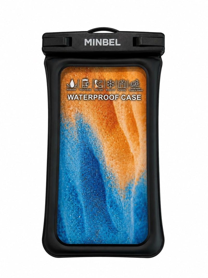 Floating IPX8 Waterproof Phone Case 2 Pack with Adjustable Lanyard