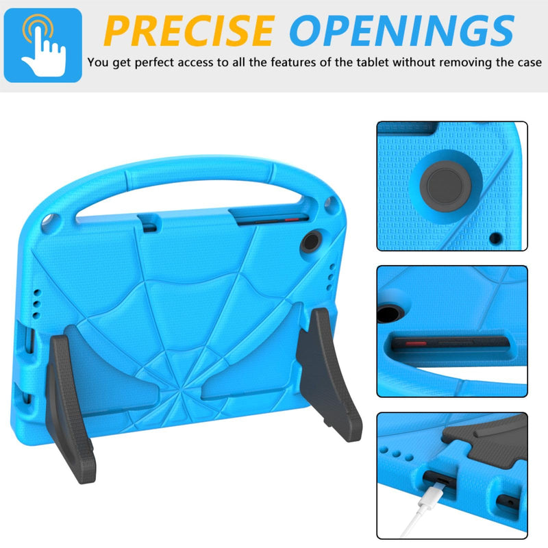Sanyetral Kids Case for T-Mobile Revvl Tab 2 10.1 Inch (2025 Release) -Blue | Lightweight Shockproof for Revvl Tab 2 Tablet Case Kids with Screen Protector/Handle/Stand/Shoulder Strap Blue